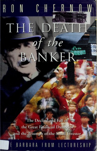 Cover for The death of the banker