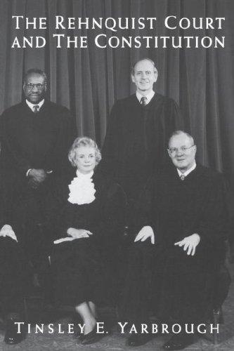 Cover for The Rehnquist Court and the Constitution