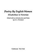 Cover for Poetry by English women