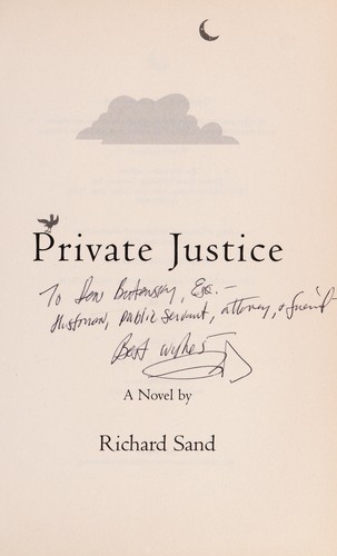 Cover for Private justice