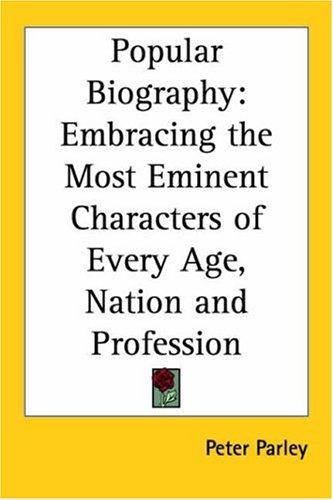 Cover for Popular Biography