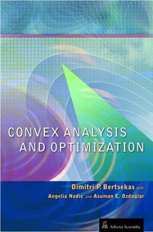 Cover for Convex Analysis and Optimization