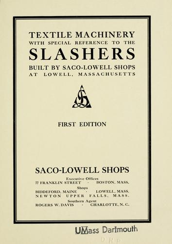 Cover for Textile machinery with special reference to the slashers