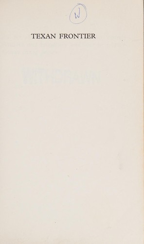 Cover for Texan Frontier