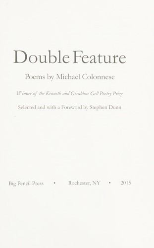 Cover for Double feature