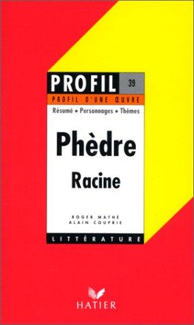Cover for Phedre-Profil-Hatier