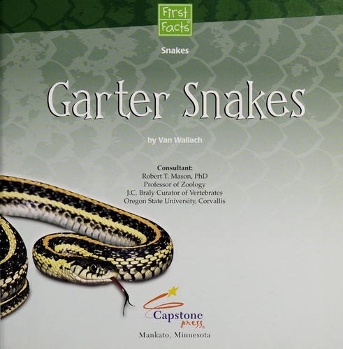 Cover for Garter snakes