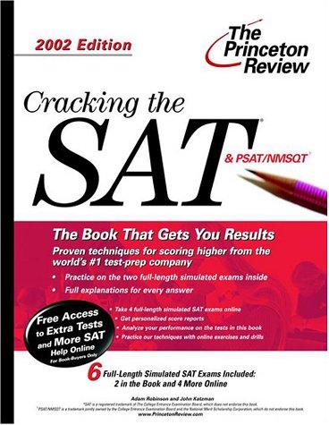 Cover for Cracking the SAT, 2002 Edition (Cracking the Sat)