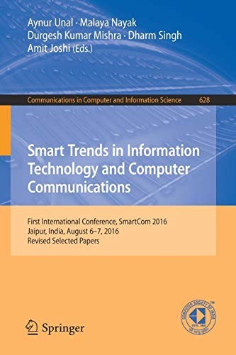 Cover for Smart Trends in Information Technology and Computer Communications