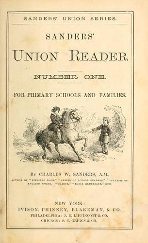 Cover for Sanders' union reader