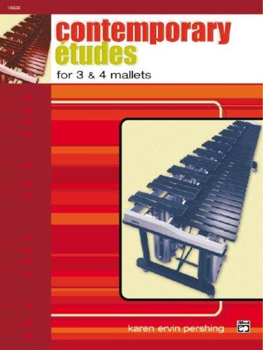 Cover for Contemporary Etudes for 3 & 4 Mallets