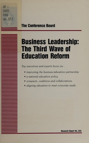Cover for Business leadership