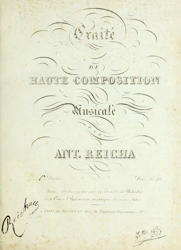 Cover for Traité de haute composition musicale