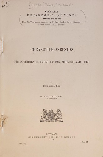 Cover for Chrysotile-asbestos
