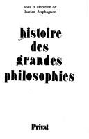 Cover for Histoire des grandes philosophies