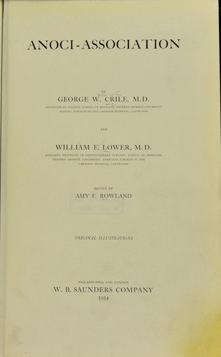 Cover for Anoci-association