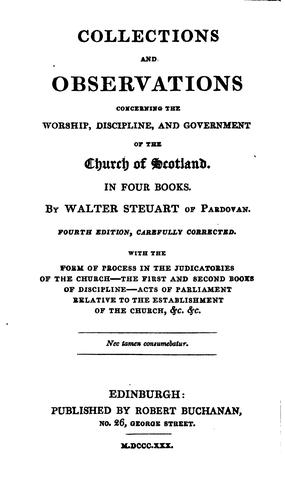 Cover for A Compendium of the Laws of the Church of Scotland