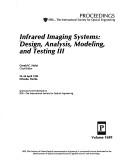 Cover for Infrared Imaging Systems: Design, Analysis, Modeling, and Testing III 