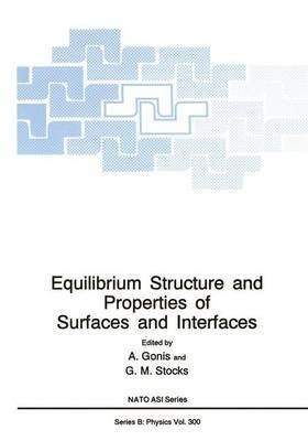 Cover for Equilibrium Structure and Properties of Surfaces and Interfaces