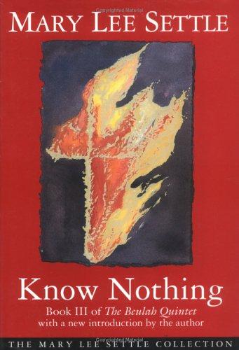 Cover for Know nothing