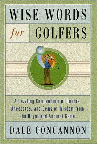 Cover for Wise words for golfers