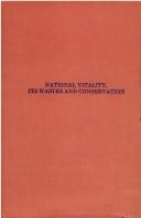 Cover for National vitality, its wastes, and conservation