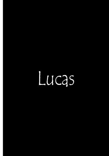 Cover for Lucas - Personalized Notebook