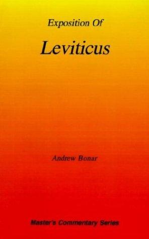 Cover for Exposition of Leviticus (Master's Commentary)