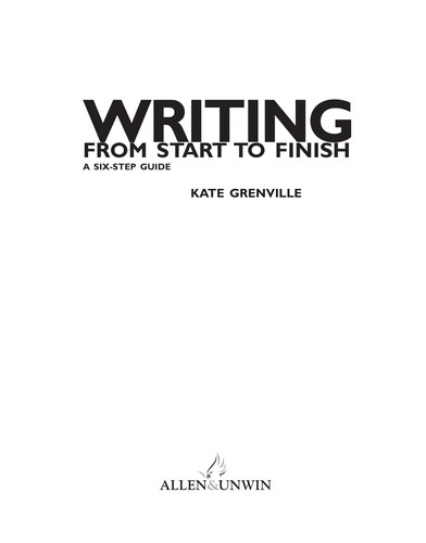 Cover for Writing from Start to Finish