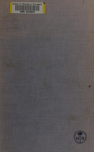 Cover for God the unknown, and other essays.