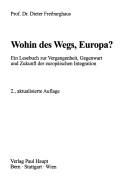 Cover for Wohin des Wegs, Europa?