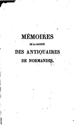 Cover for Mémoires