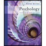 Cover for Psychology, Themes and Variations
