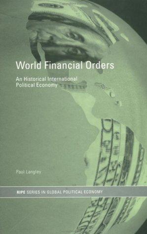 Cover for World Financial Orders