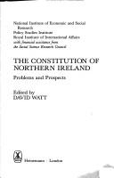 Cover for The Constitution of Northern Ireland