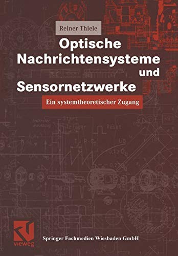 Cover for Optische Nachrichtensysteme und Sensornetzwerke
