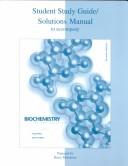 Cover for Course ready notes to accompany Biochemistry