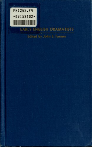 Cover for Recently recovered "lost" Tudor plays, with some others