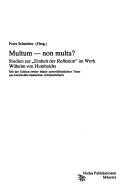 Cover for Multum -- non multa?