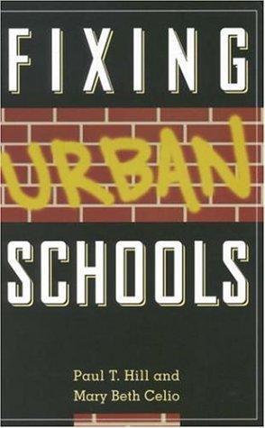 Cover for Fixing urban schools