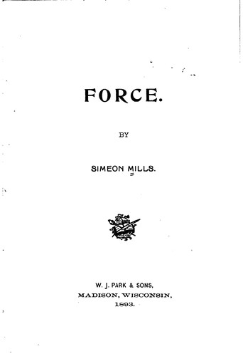 Cover for Force