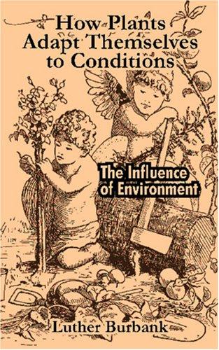 Cover for How Plants Adapt Themselves to Conditions