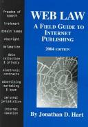 Cover for Web Law 2004
