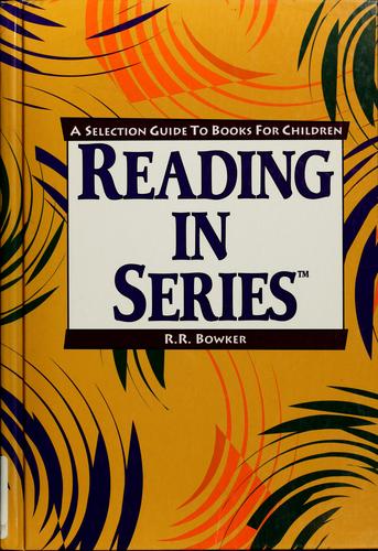 Cover for Reading in series