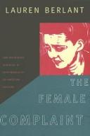 Cover for The female complaint