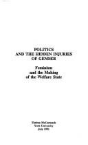 Cover for Politics and the hidden injuries of gender