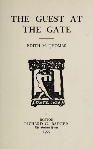 Cover for The guest at the gate
