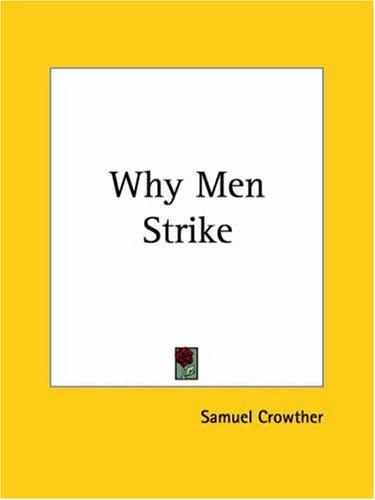 Cover for Why Men Strike