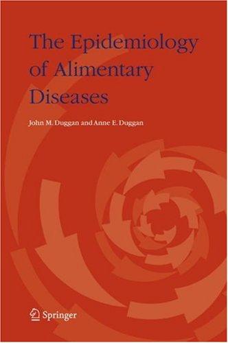 Cover for The Epidemiology of Alimentary Diseases