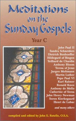 Cover for Meditations on the Sunday Gospel